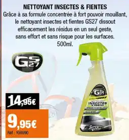 Autobacs Nettoyant insectes & fientes offre