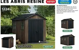 Castorama Abri Newton Walnut offre