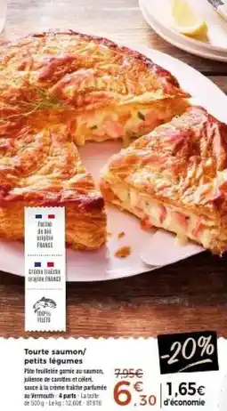 Thiriet Tourte saumon/petits légumes offre