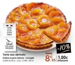 Thiriet Tarte aux abricots offre