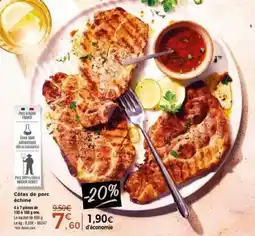 Thiriet MAISON MURIEL Côtes de porc échine offre