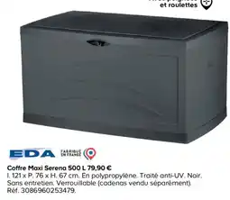Castorama EDA Coffre Maxi Serena offre