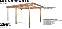 Castorama LES CARPORTS offre