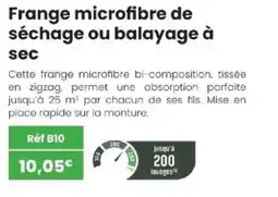 Texam Franges microfibre offre