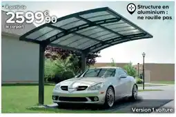 Castorama le carport offre