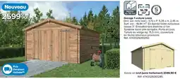 Castorama Lewis Garage 1 voiture offre
