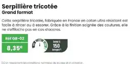 Texam Serpillière tricotée offre