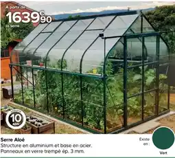 Castorama Serre Aloé offre