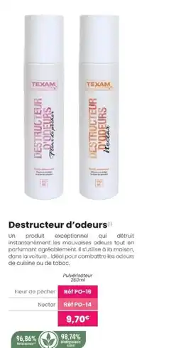Texam TEXAM Destructeur d'odeurs offre