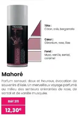 Texam Texam mahoré offre