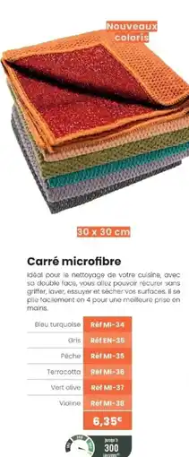 Texam Carré microfibre offre