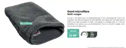 Texam Gant microfibre Multi-usages offre