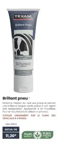 Texam TEXAM Brillant Pneu offre