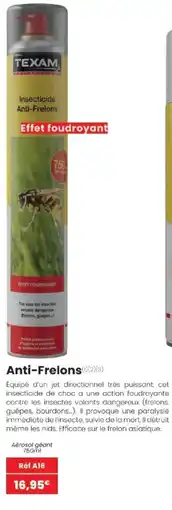 Texam Insecticide Anti-Frelons offre
