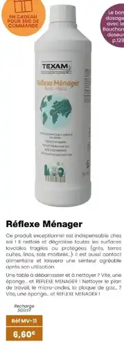 Texam Réflexe Ménager offre