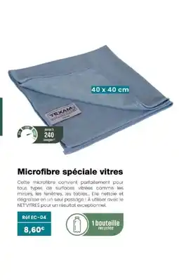 Texam TEXAM Microfibre spéciale vitres offre