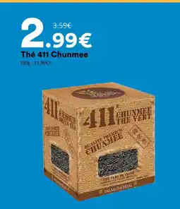 Hmarket Thé 411 chunmee offre