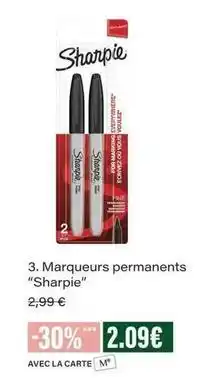 Monop' Sharpie - marqueurs permanents sharpie offre