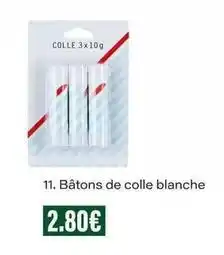 Monop' Bâtons de colle blanche offre