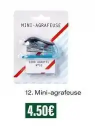 Monop' Mini-agrafeuse offre