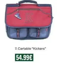 Monop' Cartable kickers offre