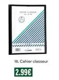 Monop' Cahier classeur offre