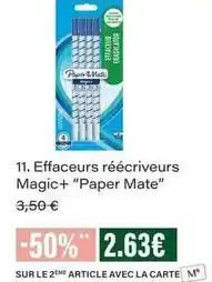 Monop' Paper mate - effaceurs réécriveurs magic+ paper mate offre