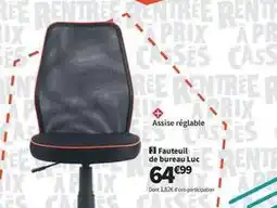 Conforama Fauteuil de bureau lluc offre