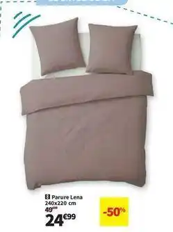 Conforama Parure lena 240x220 cm offre