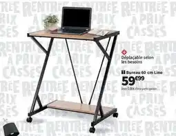 Conforama Bureau 60 cm lino offre
