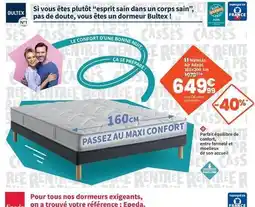 Conforama Bultex - porteau équiliore de contormière offre