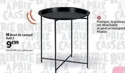 Conforama Bout de canapé offre
