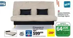 Conforama Simmons - banquette-lit offre