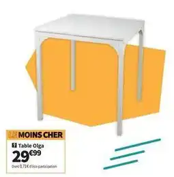 Conforama Table offre