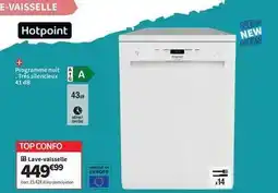 Conforama Hotpoint - lave-vaisselle offre