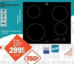 Conforama Electrolux - table de cuisson à induction offre