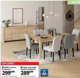 Conforama Portland - buffet 4 portes 2 offre