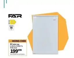 Conforama Far - table top ls4s x h.a4.7x offre