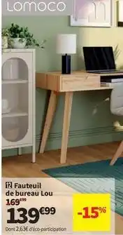 Conforama Lomoco - fauteuil de bureau lou offre