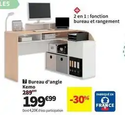 Conforama Bureau d'angle offre