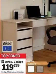 Conforama Bureau collège offre