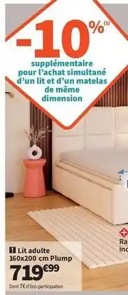 Conforama Lit adulte offre
