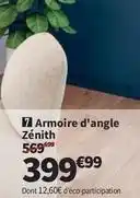 Conforama Armoire d'angle zenith offre