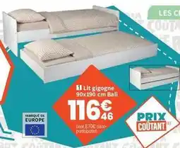 Conforama Lit gigogne offre