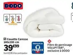 Conforama Dodo - couette caresse 140x200 cm offre