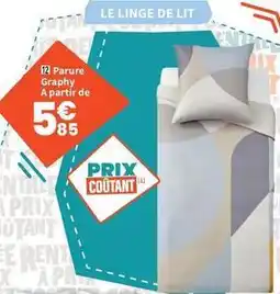 Conforama Parure graphy a partir de offre