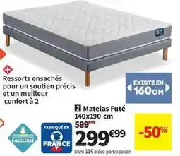 Conforama Matelas futé 140x190 cm offre