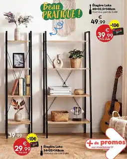 Maxi Bazar Étagère Loka offre