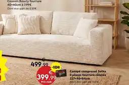 Maxi Bazar Solka Canapé compressé offre