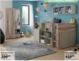 Conforama Iggy junior Armoire 2 portes offre